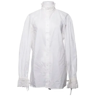 Bluse (Hvid) fra O'TAY Bomuld, Elastan, Polyamid