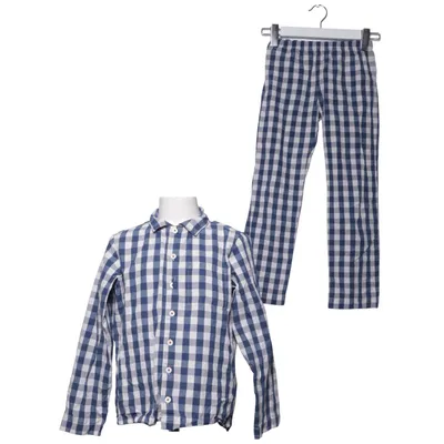 Pyjamas (Blå, Vit) från Petit Bateau Bomull