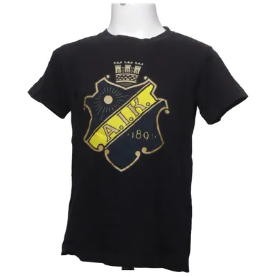 T-shirt (Noir, Jaune) de AIK Coton