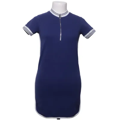 Dress (Blue, White) from IKKS Cotton, Polyester