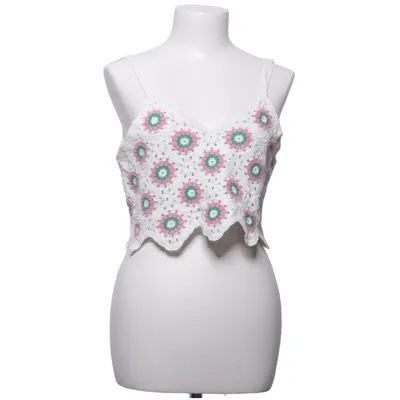 Crop top (White, Pink, Green) from Vinceotto Cotton