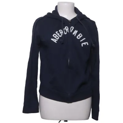 Hoodie (Blue) from Abercrombie & Fitch Cotton, Polyester