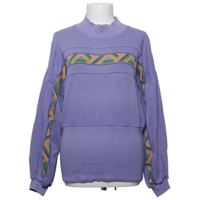 Sweatshirt (Blå, Flerfarvet) fra Blooming Bomuld, Viscose