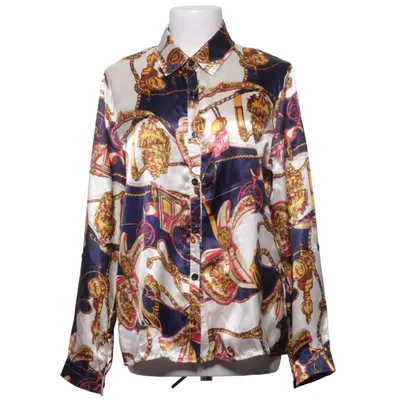 Blouse (Blauw, Wit, Meerkleurig) van CBR Katoen