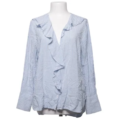 Blouse (Bleu, Blanc) de Zara Basic Collection