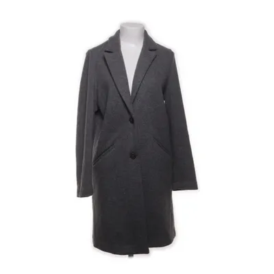 Coat (Gray) from Trf Outerwear Acrylic, Polyester