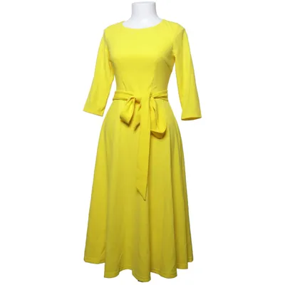 Jurk (Geel) van Dress Tells Elastaan, Polyamide, Polyester