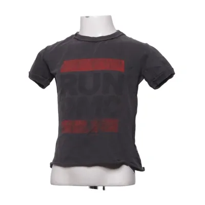 T-shirt (Gris, Rouge) de Amplified Coton