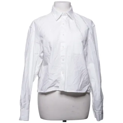 Shirt (Wit) van JW Anderson x Uniqlo Katoen, Viscose