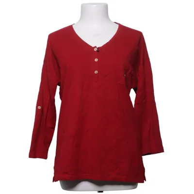 Henley shirt (Red) from Linvosges Cotton