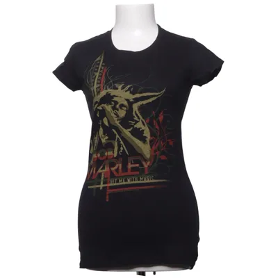 T-shirt (Black, Multicolored) from Zion Rootswear Cotton