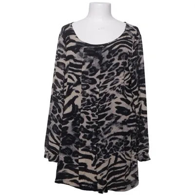 Blouse (Noir, Beige) de Elitzia Élasthane, Polyester, Viscose