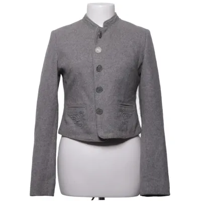 Veste (Gris) de Almsach Polyester, Laine