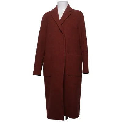 Coat (Red) from Brixtol Textiles Polyester, Viscose, Wool