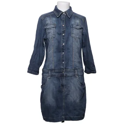 Robe en jean (Bleu) de Denim by Lindex Coton, Élasthane