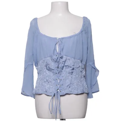 Blus (Blå) från Light Before Dark Polyester, Viskos
