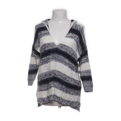 Huvtröja (Blå, Vit) från Hollister Akryl, Bomull