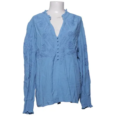 Bluse (Blå) fra Maison 123 Bomuld, Polyester