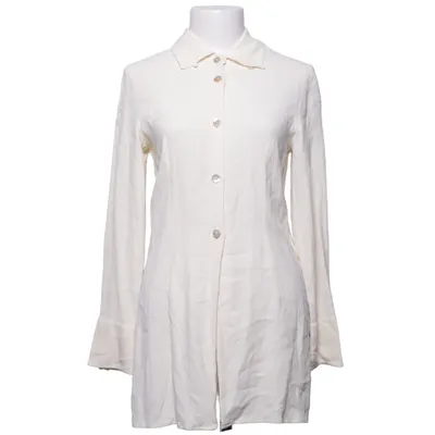 Blouse (Wit) van Antonio Fusco Acetaat, Zijde
