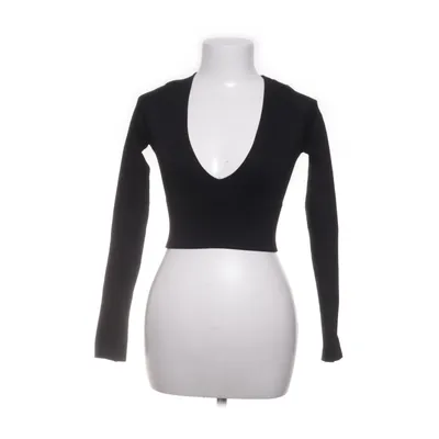 Crop top (Svart) från Urban Outfitters Elastan, Polyamid