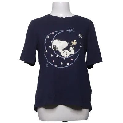 T-shirt (Bleu) de Peanuts Coton