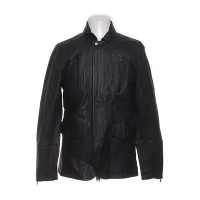 Läderjacka (Svart) från Fullcircle Skinn, Polyester, Viskos