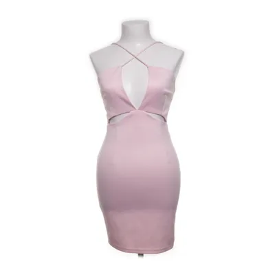 Kjole (Pink) fra AX Paris Elastan, Polyester