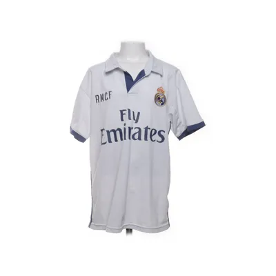 Fotbollströja (Vit, Blå) från Real Madrid Polyester
