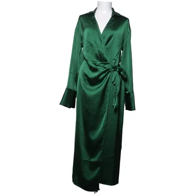 Wrap dress (Green) from Gina Tricot Polyester