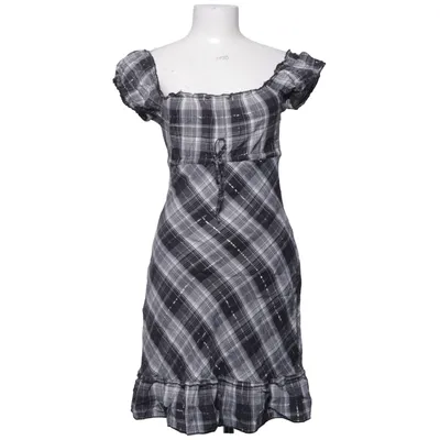 Robe (Noir, Blanc) de Brooker Coton, Fibre métallique