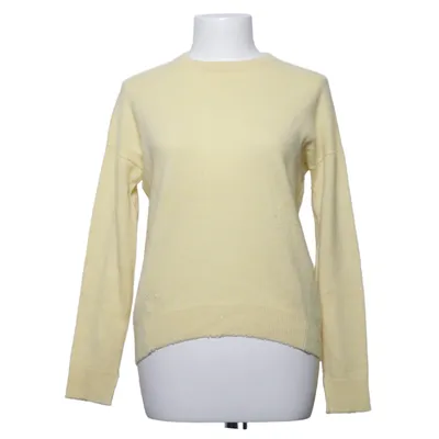 Sweater (Gul) fra Zadig & Voltaire Kashmir, Læder