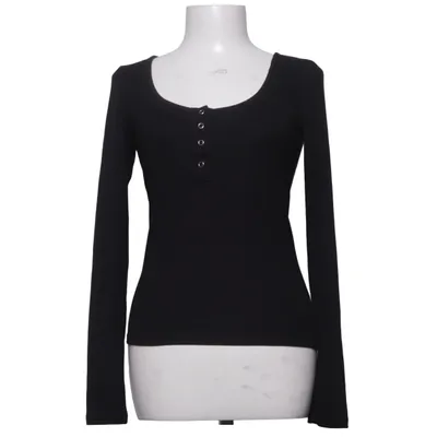 Henley shirt (Black) from NA-KD