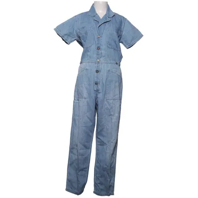 Jumpsuit (Blue) from Five Cotton, Hemp