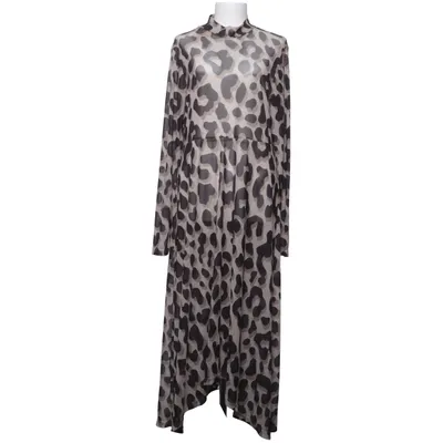 Maxi jurk (Beige, Zwart) van Monki