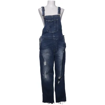 Salopette (Bleu) de Divided by H&M Coton, Élasthane
