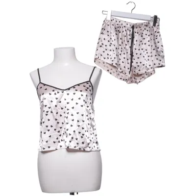 Pyjamasz (Beige, Sort) Elastan, Polyester