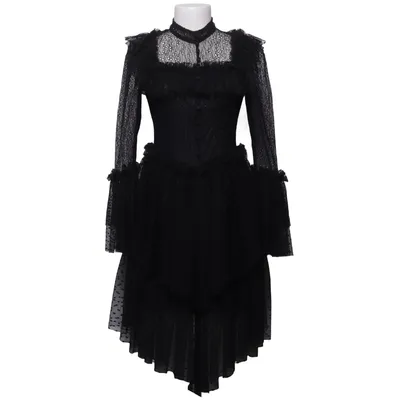 Robe (Noir) de Sandra Mansour x H&M Polyamide, Élasthane, Polyester