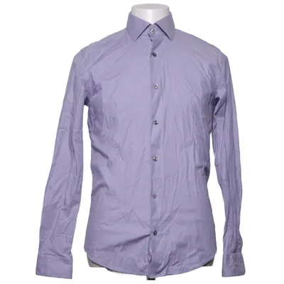 Shirt (Purple) from Dressmann Cotton, Elastane