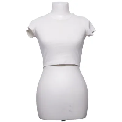 T-shirt (Blanc) de Princess Polly Élasthane, Polyester, Viscose
