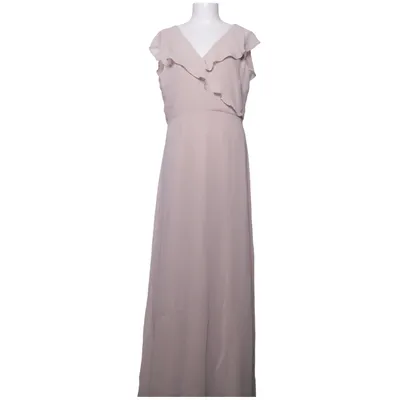 Robe longue (Beige) de Warehouse Polyester