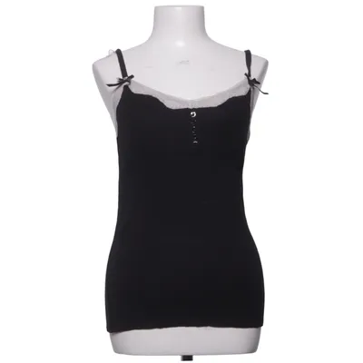 Amme-Tank Top (Sort) fra Cherwell House Elastan, Viscose