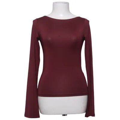 Långärmad t-shirt (Röd) från Stradivarius Elastan, Polyester