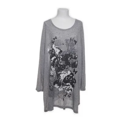 Långärmad t-shirt (Grå) från Plus