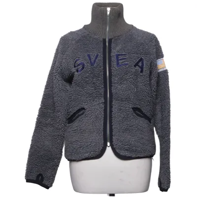 Fleecejacke (Grau, Blau) von Svea Acryl, Polyester