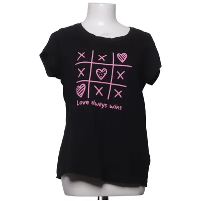 T-shirt (Zwart, Roze) van Beloved Katoen