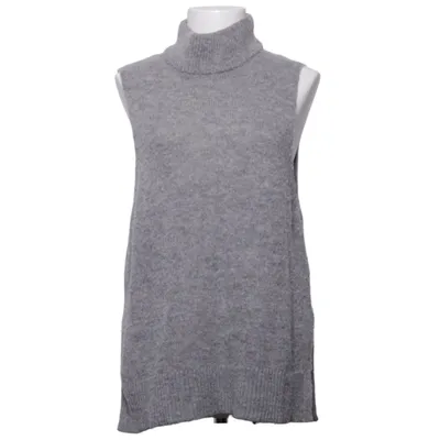 Pull sans manches (Gris) de Maerz Muenchen Laine d'alpaga, Polyamide