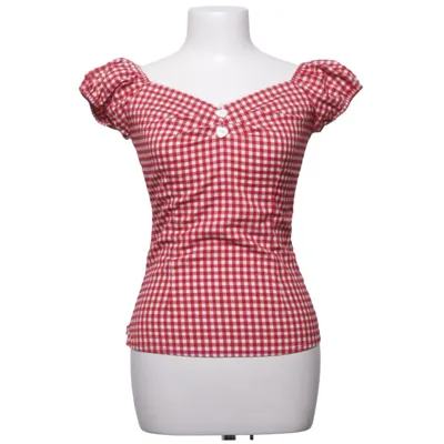 Dirndl blouse (Rood, Wit) van Collectif