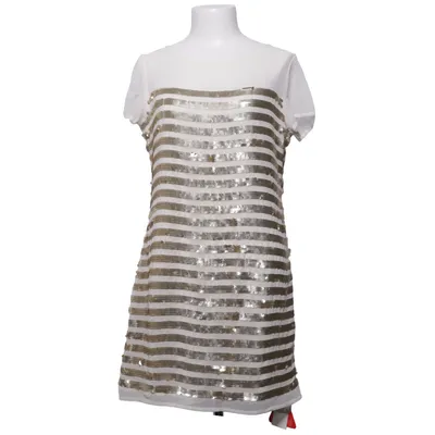 Cocktail dress (White, Gold) from South Polyester