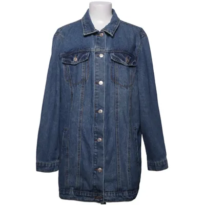 Jeansjacka (Blå) från New Look Denim Bomull, Polyester, Viskos
