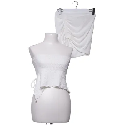 Set (White) from Shein Elastane, Polyester